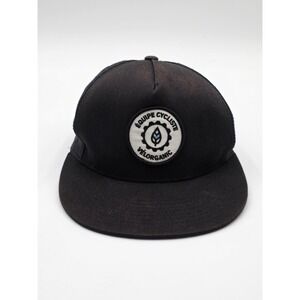 Velorganisc Equipe Cycliste Black Trucker Hat Mesh Snapback Cycling Cap